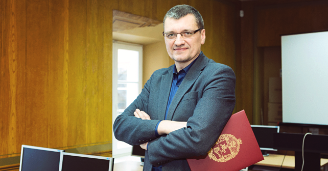 Geriausias Vilniaus universiteto Gamtos mokslų fakulteto dėstytojas dr. R. Tučas
