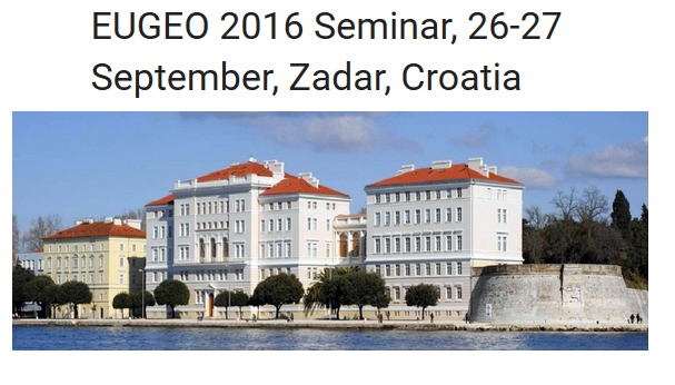 2016 m. EUGEO konferencija Kroatijoje