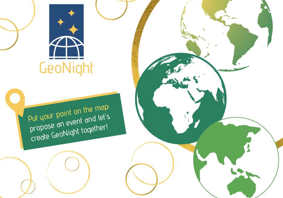 Pasaulinė geografinių renginių fiesta – Geografijos naktis 2022 – vyks balandžio 1 dieną